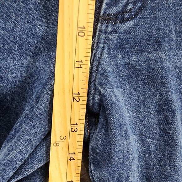 Wrangler Jeans Mens 36x36 Blue Cotton Mid Rise Bootcut *GUC* - Picture 6 of 11